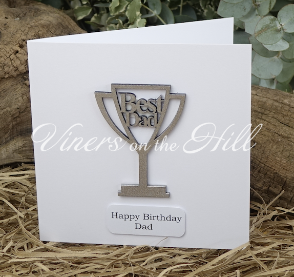 Dad Birthday Handmade Card - Viners on the Hill